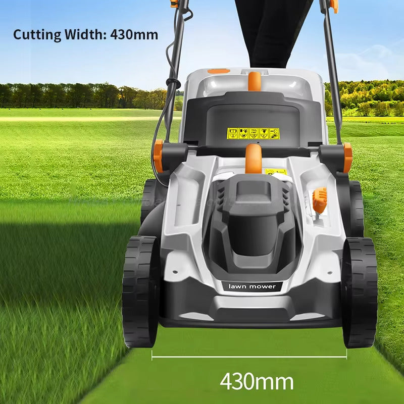 Hand Push Grass Cutting Electric Lawn Mower