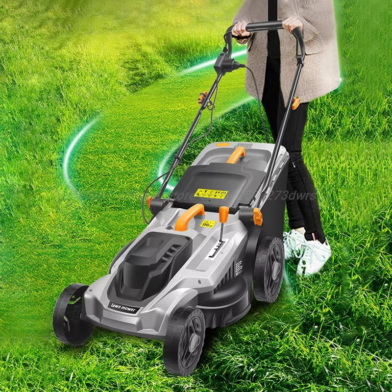 Hand Push Grass Cutting Electric Lawn Mower